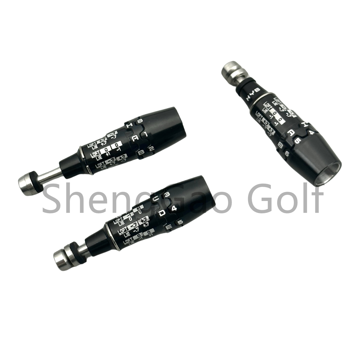 Driver Golf Titanium - ゴルフシャフトアダプタースリーブ交換用フィットDSアダプトシリーズドライバーフェアウェイウッドハイブリッドクラブヘッドチップサイズ0.335、0.350、0.370