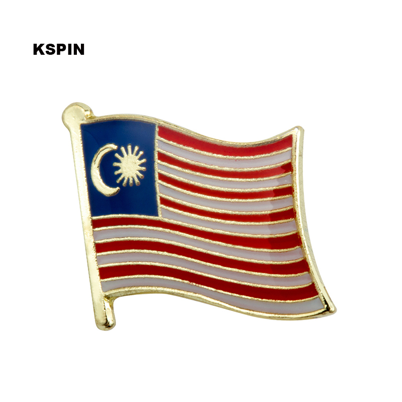 Golf Equipment Malaysia - マレーシア国旗バッジピンラペルピンバッジバックパック用