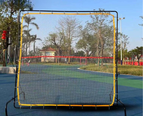 軽量2x2m調整可能リバウンドネット、屋外テニス＆バレーボー - Practice Net Hitting のレビューと価格
