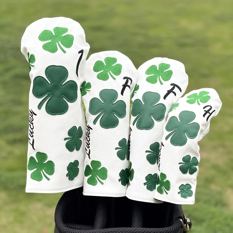 スタイリッシュなクローバーゴルフクラブヘッドカバー - 耐久 - Golf Equipment Nearby のレビューと価格