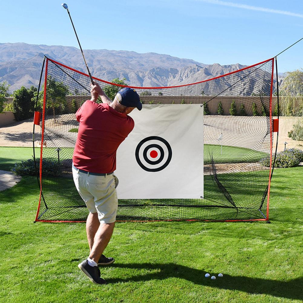 屋内屋外ゴルフトレーニングターゲット、ゴルフ用ストラップ付き - Practice Net Hitting のレビューと価格