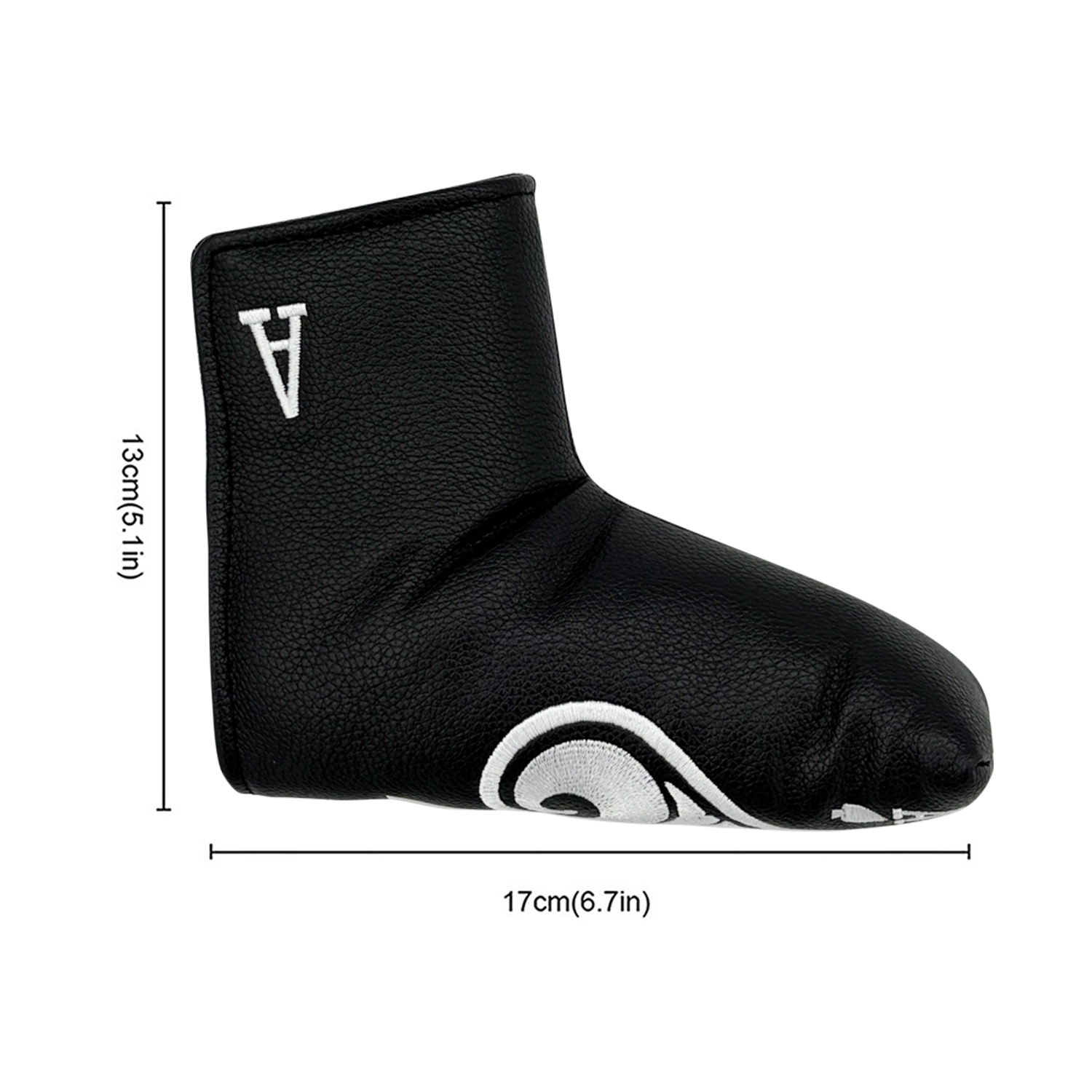 ゴルフパターカバーヘッド ゴルフヘッドカバー PUレザー エ - Golf Equipment Nearby のレビューと価格