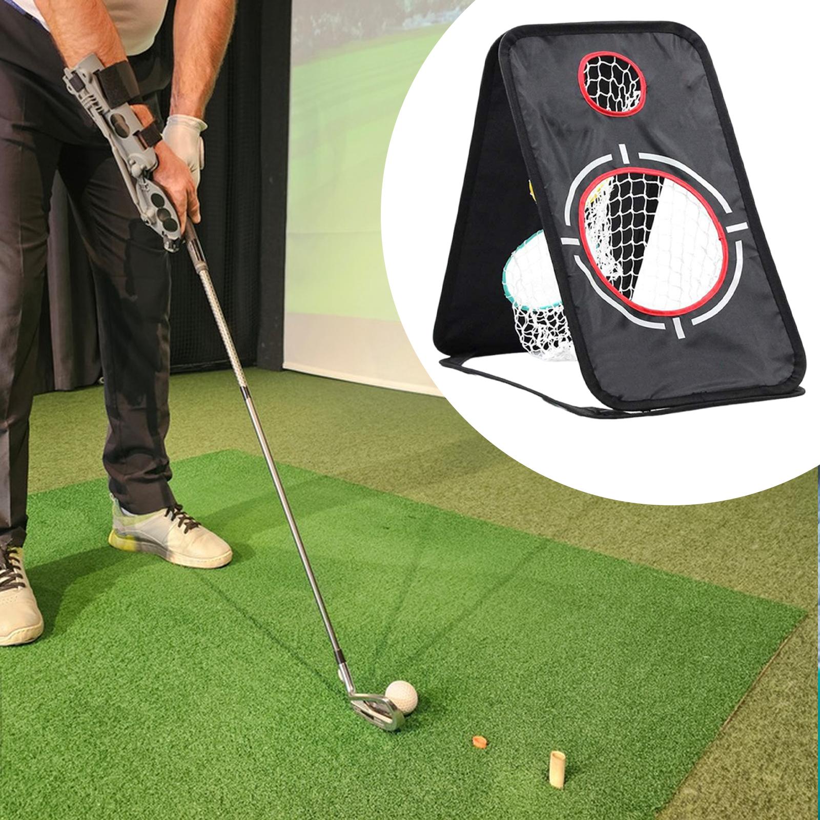 ゴルフチッピングネット簡単セットアッププロフェッショナル折り - Practice Net Hitting のレビューと価格