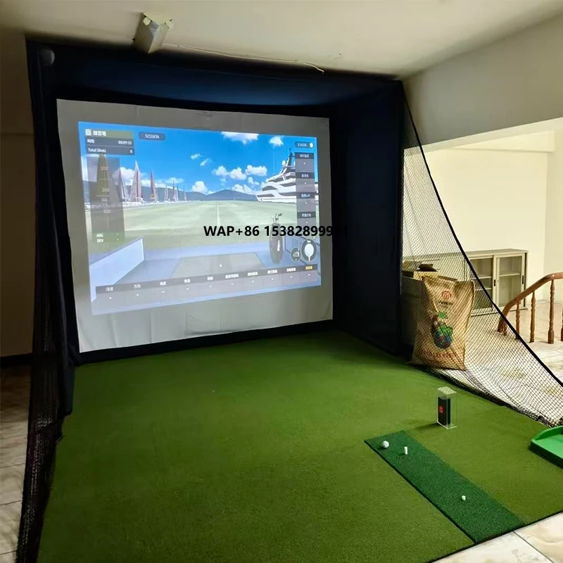 ゴルフシミュレーターエンクロージャーネット 10x9フィート - Practice Net Hitting のレビューと価格
