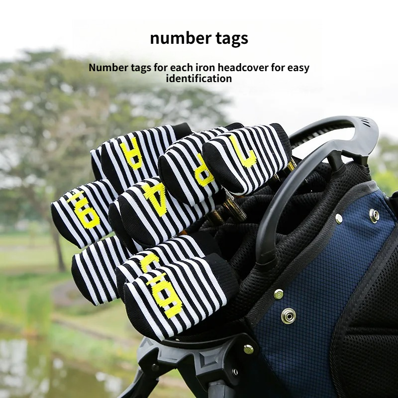 PGM ニットゴルフアイアンヘッドカバー 10個入り 厚手の - Golf Equipment Nearby のレビューと価格